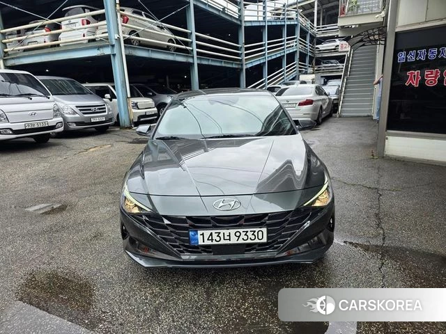 Hyundai Avante (CN7) 2021 Серый из Кореи
