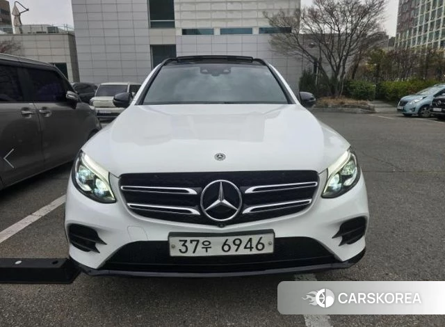 Mercedes-Benz GLC-Class X253 2018 Белый из Кореи