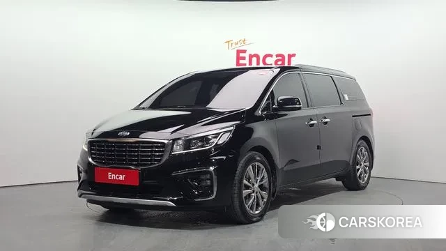 Kia The New Carnival 2018 Черный из Кореи