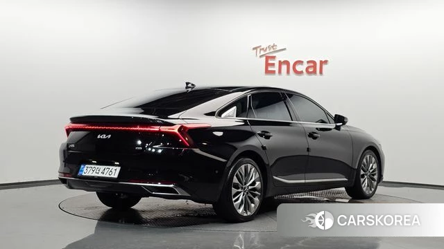Kia K8 2021 Черный из Кореи