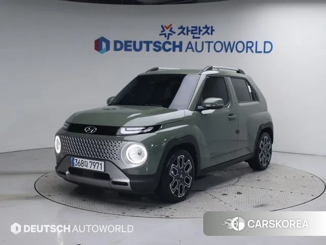 Hyundai Casper 2022 Светло-зеленый из Кореи