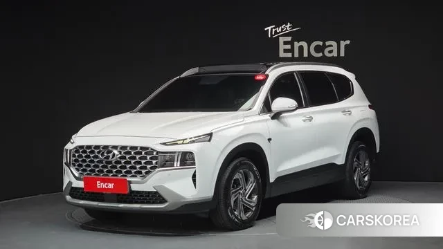 Hyundai The New Santa Fe 2021 Белый из Кореи