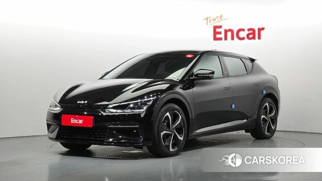 Kia EV6 2022 Черный из Кореи