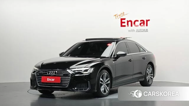 Audi A6 (C8) 2022 Черный из Кореи