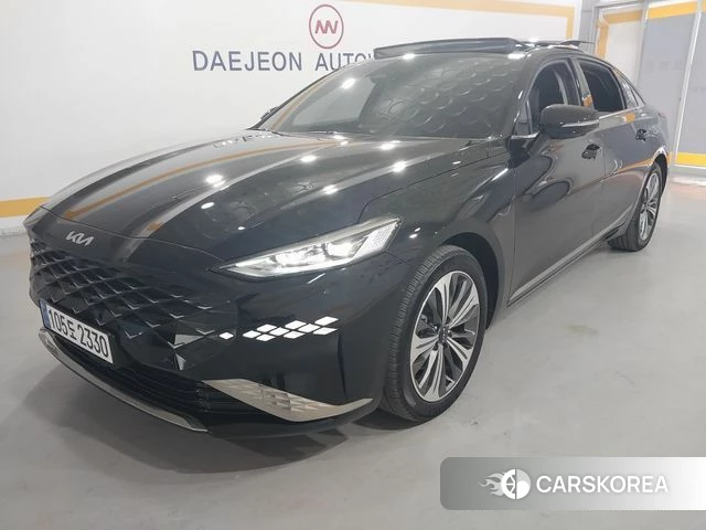 Kia K8 Hybrid 2024 Черный из Кореи