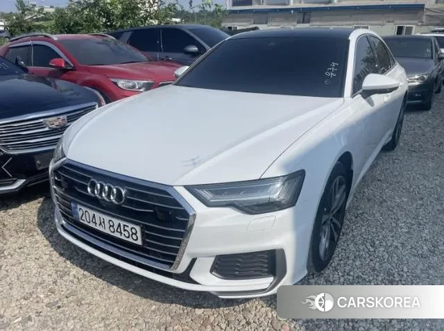 Audi A6 (C8) 2023 Белый из Кореи