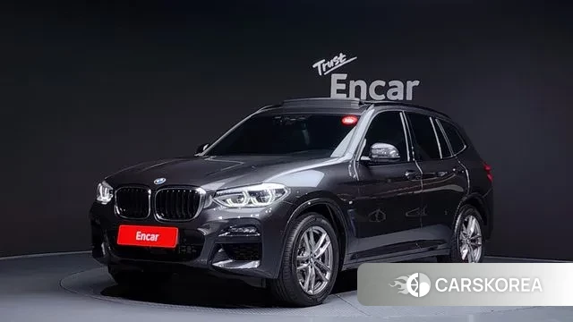 BMW X3 (G01) 2021 Серый из Кореи