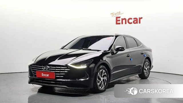 Hyundai Sonata Hybrid (DN8) 2022 Черный из Кореи