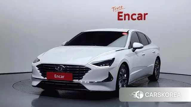 Hyundai Sonata (DN8) 2019 Белый из Кореи