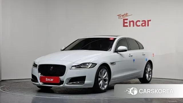 Jaguar XF (X260) 2019 Белый из Кореи