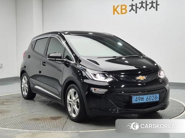 Chevrolet (GM Daewoo) Bolt EV 2021 Черный из Кореи