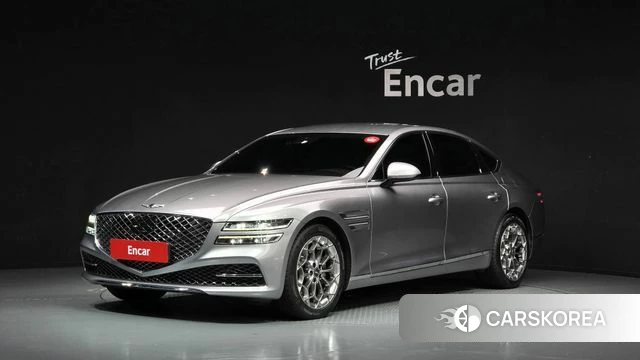 Genesis G80 (RG3) 2021 Серебряный из Кореи