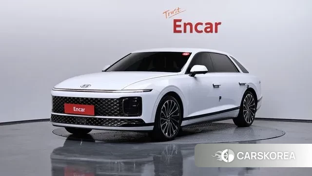 Hyundai Grandeur Hybrid (GN7) 2023 Белый из Кореи