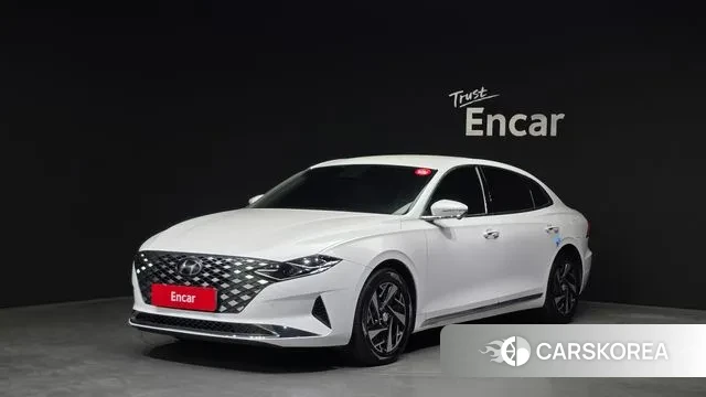 Hyundai The New Grandeur IG Hybrid 2021 Белый из Кореи
