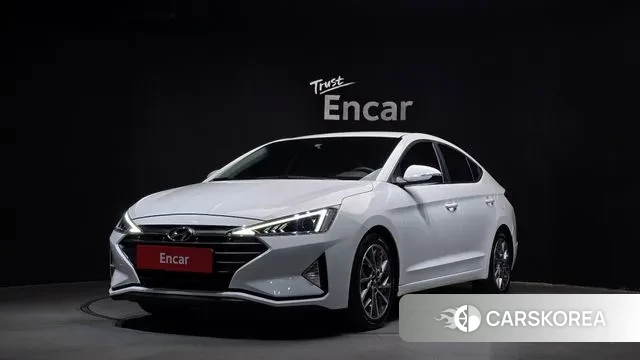 Hyundai The New Avante AD 2019 Белый из Кореи