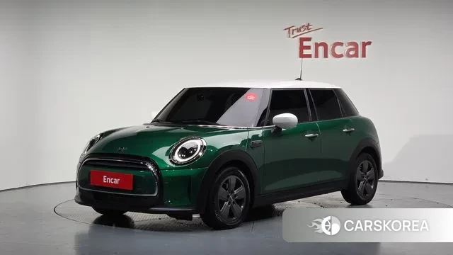Mini Cooper 2022 Темно-зеленый из Кореи