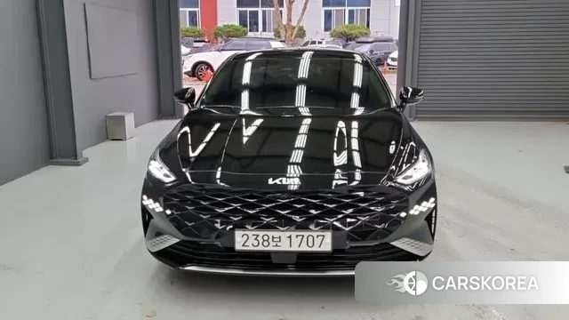 Kia K8 Hybrid 2023 Черный из Кореи
