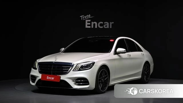 Mercedes-Benz S-Class W222 2020 Белый из Кореи