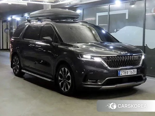 Kia Carnival 4th generation 2021 Серебристо-серый из Кореи