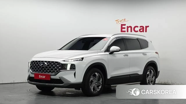 Hyundai The New Santa Fe 2021 Белый из Кореи