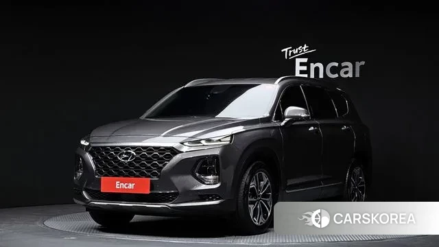 Hyundai Santa Fe TM 2018 Серый из Кореи