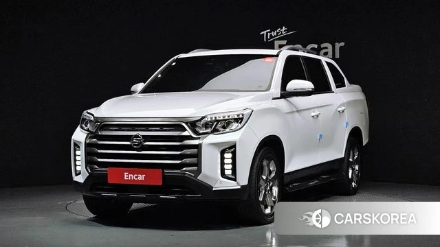 Ssangyong The New Rexton Sport 2022 Белый из Кореи