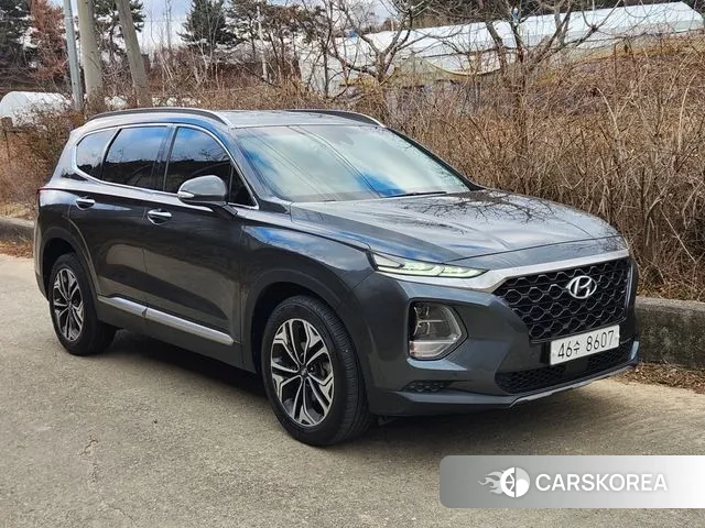 Hyundai Santa Fe TM 2018 Серый из Кореи
