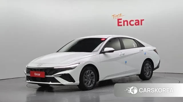 Hyundai The New Avante Hybrid (CN7) 2025 Белый из Кореи