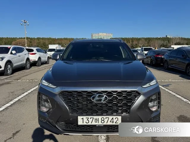 Hyundai Santa Fe TM 2020 Серый из Кореи