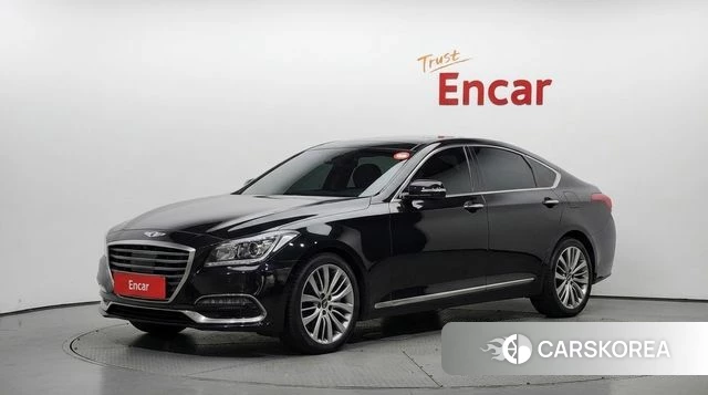 Genesis G80 2018 Черный из Кореи