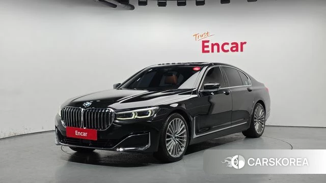 BMW 7 Series (G11) 2021 Черный из Кореи