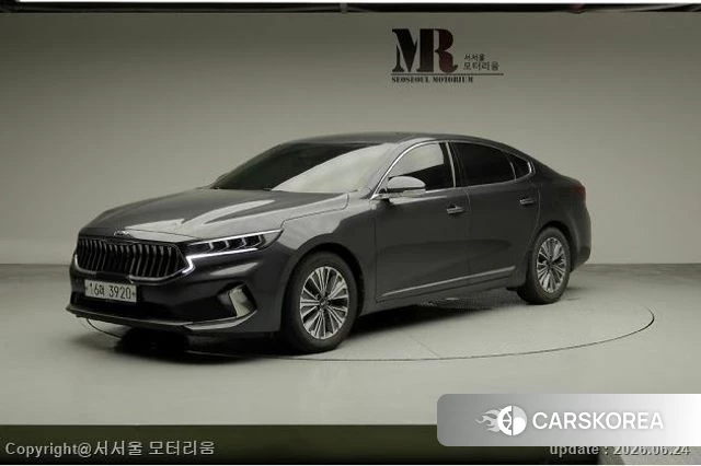 Kia K7 Premier Hybrid 2019 Серый из Кореи