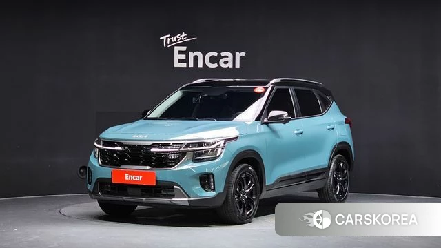 Kia The New Seltos 2024 Небесно-голубой из Кореи