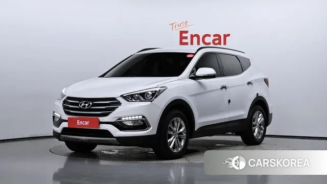 Hyundai Santa Fe The Prime 2018 Белый из Кореи