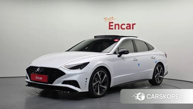 Hyundai Sonata (DN8) 2021 Белый из Кореи