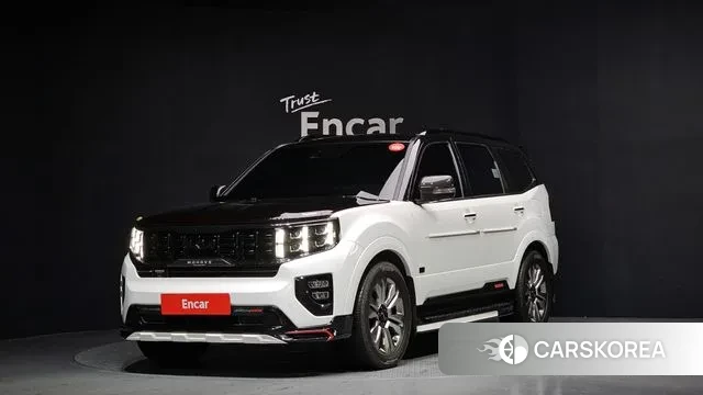 Kia Mohave Master 2022 Белый двухцветный из Кореи