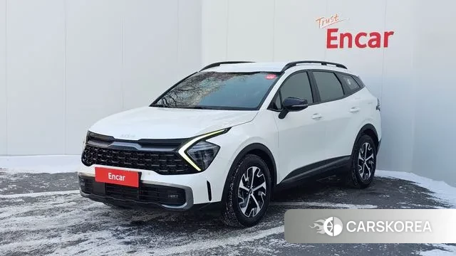Kia Sportage 5th Generation Hybrid 2021 Белый из Кореи