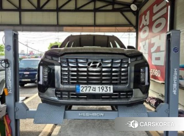 Hyundai The New Palisade 2023 Темно-зеленый из Кореи