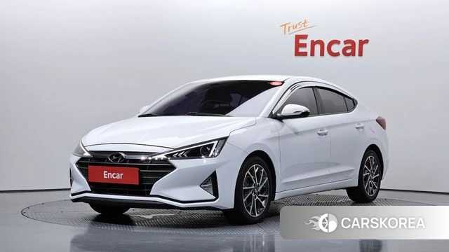 Hyundai The New Avante AD 2019 Белый из Кореи
