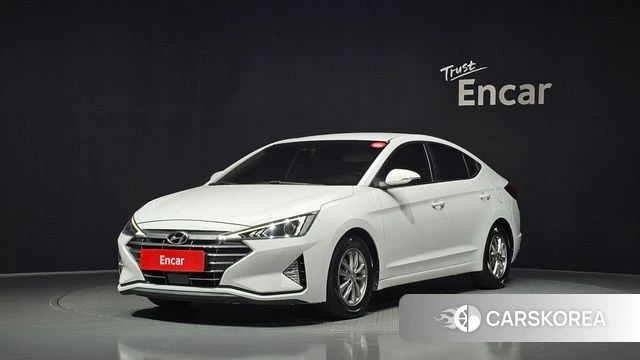 Hyundai The New Avante AD 2019 Белый из Кореи