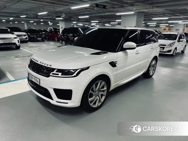 Land Rover Range Rover Sport 2nd Generation 2020 Белый из Кореи