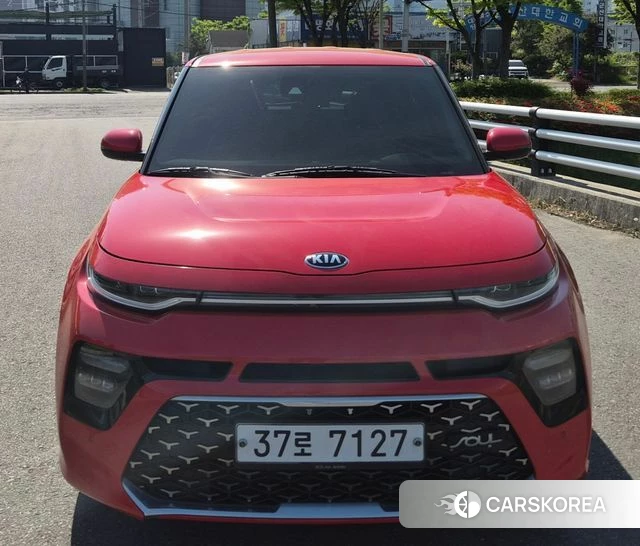 Kia Soul Booster 2019 Красный из Кореи