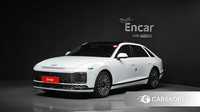 Hyundai Grandeur Hybrid (GN7) 2024 Белый из Кореи