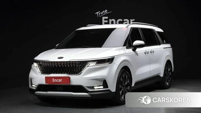 Kia Carnival 4th generation 2020 Белый из Кореи