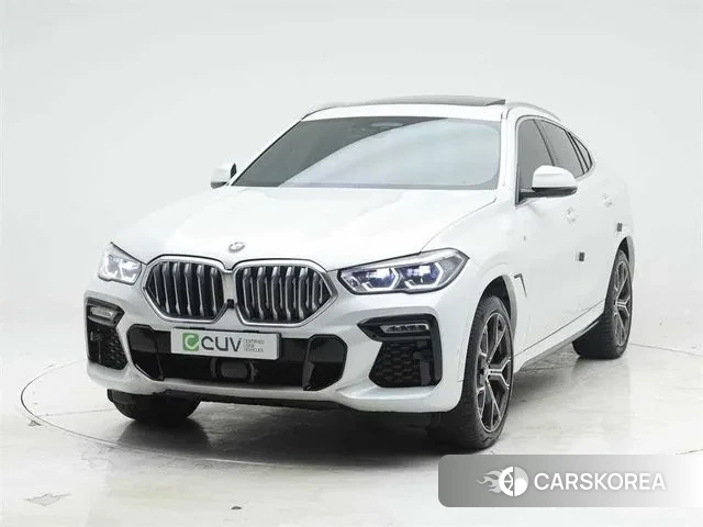 BMW X6 (G06) 2021 Белый из Кореи
