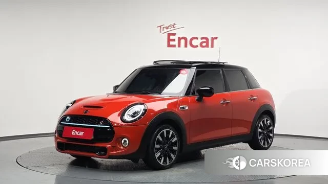 Mini Cooper S 2021 Оранжевый из Кореи