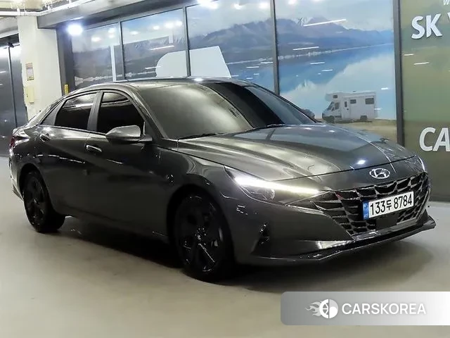 Hyundai Avante (CN7) 2023 Серый из Кореи