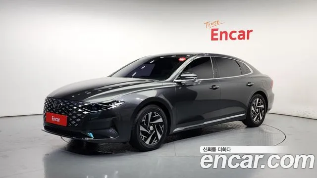Hyundai The New Grandeur IG Hybrid 2021 Серый из Кореи