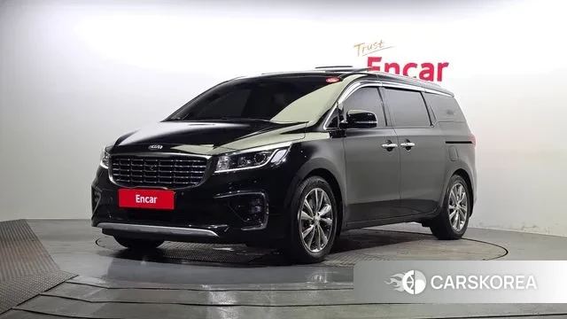 Kia The New Carnival 2018 Черный из Кореи
