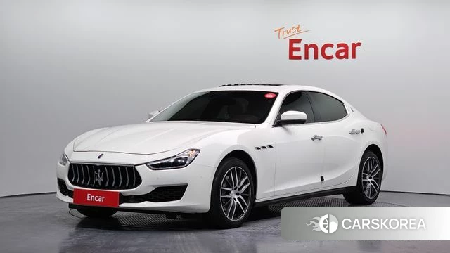 Maserati Ghibli 2020 Белый из Кореи